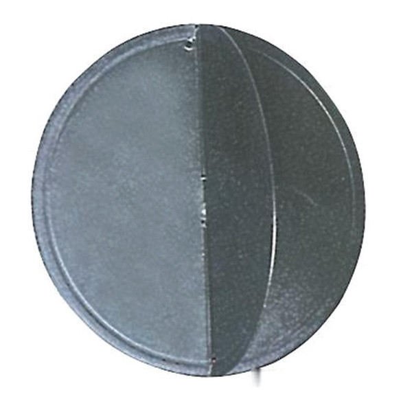 Signalball aus schwarzem Polycarbonat