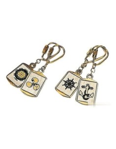 Portachiavi ottone lucido