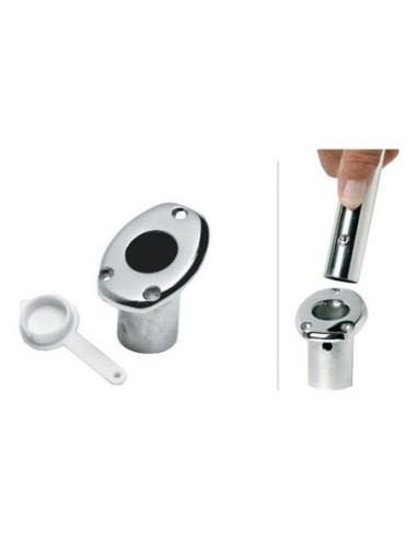 Base portabandiera ad incasso