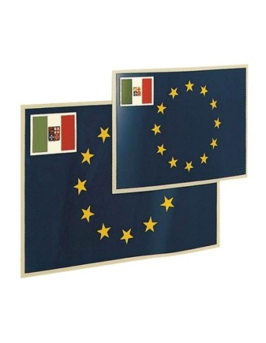 Bandiera adesiva Europa 20x30