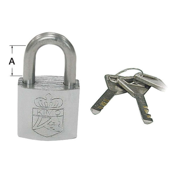 Lucchetto acciaio inox