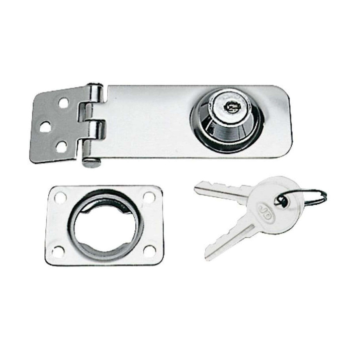Locking hasp wkey