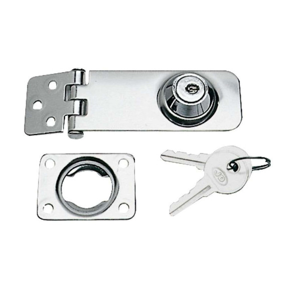 Locking hasp wkey