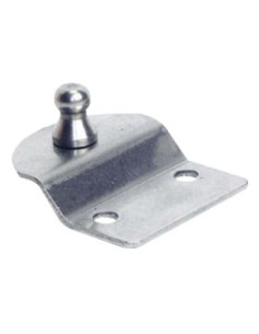 Piastrina inox sbalzo con