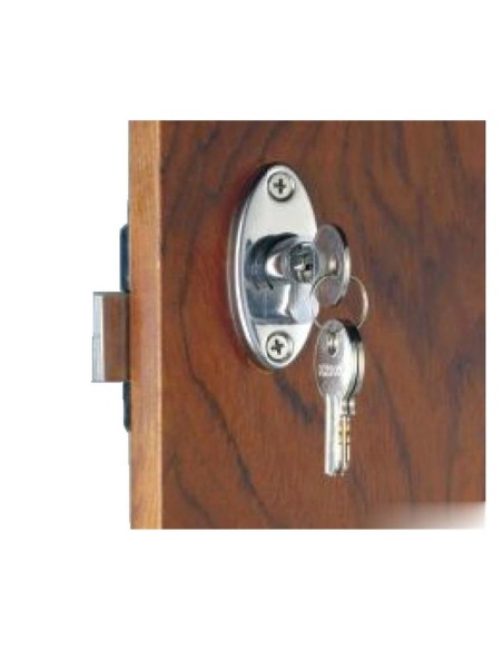 Serratura con pomello