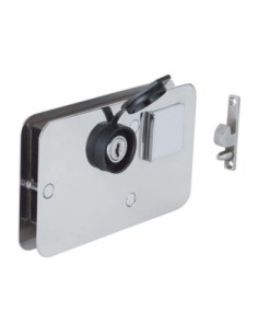 Serratura ottone cromato 134x80