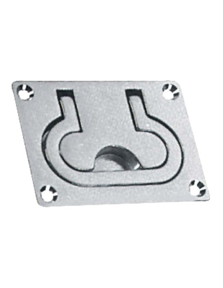 Maniglia alzapagliolo ottone cromato