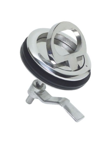 Alzapagliolo inox serratura