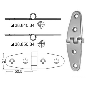 Cerniera inox