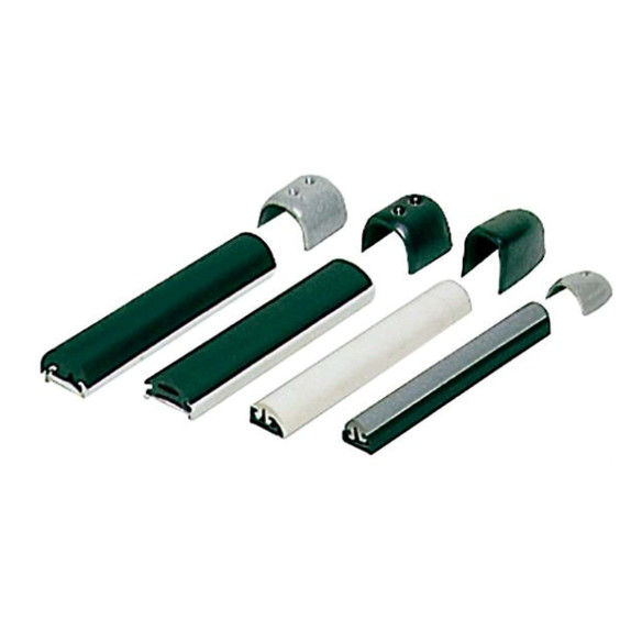 Profilo parabordo materiale plastico rigido duralene con inserto PVC flessibile