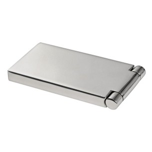 Builtin hinge mirrorpolished AISI 316