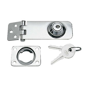 Locking hasp wkey