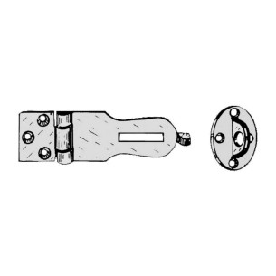 Cerniera ribalta o c 95x25