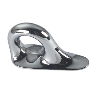 Pullingholding ring chromed brass 90x40