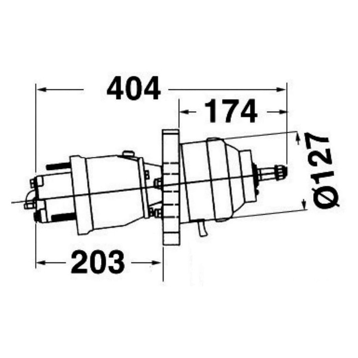 ULTRAFLEX UP20T frontal mounting pump