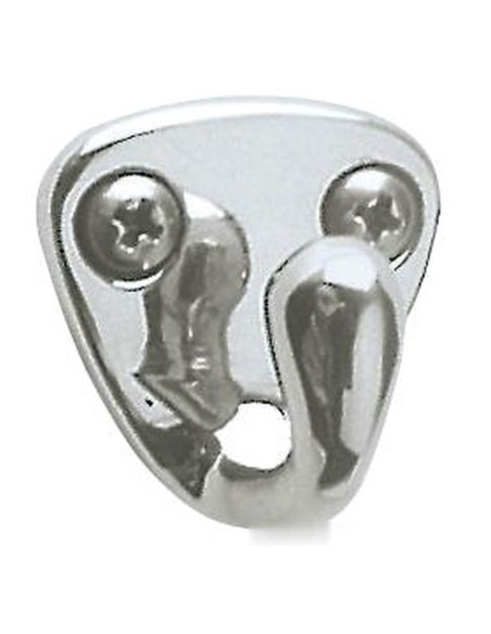 Gancio inox fuso 27x27