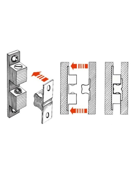 Fermaporte sfere 49x10