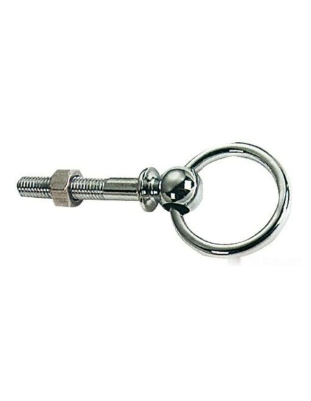 Anello snodato ottone cromato