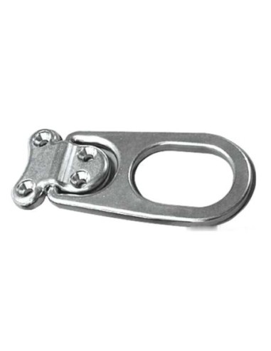 Anello abbattibile tipo lungo con basetta a quattro fori AISI 316