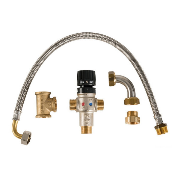 Wassermischer f Warmwasserbereiter