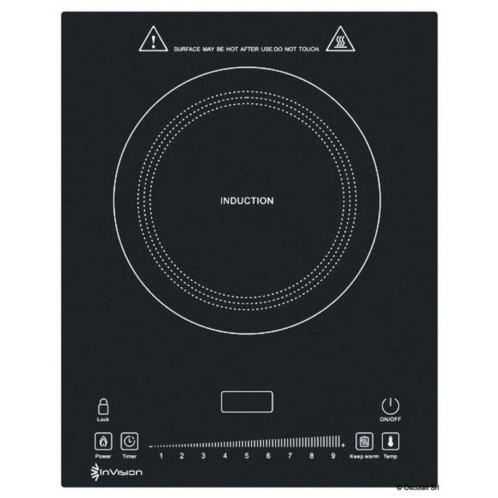 Induction hob burner