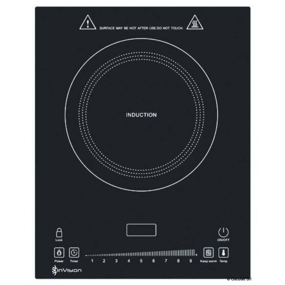 Induction hob burner