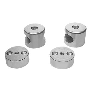 Oval aus Aluminium