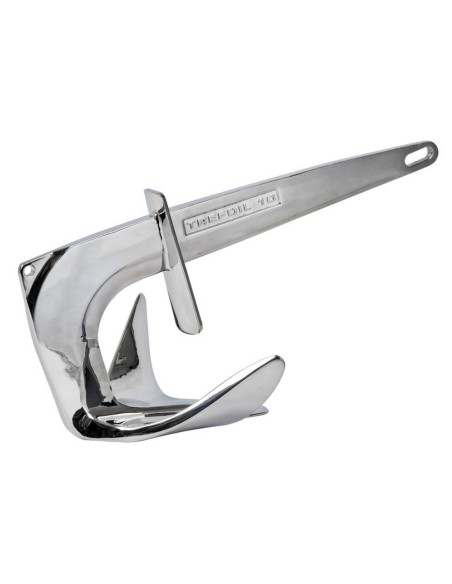 Musone di prua + ancora Trefoil® con sistema di chiusura anti acqua