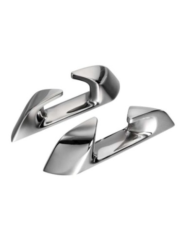 Passacavo inox Capri angolato SXDX