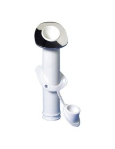 Portacanne nylon con frontale inox