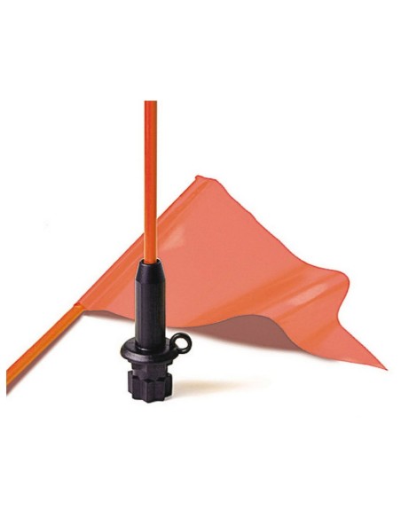 Flag Whip  Pennant Black Base