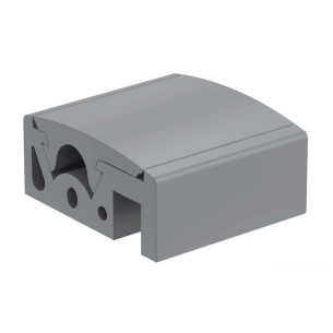Profilo parabordo QBE grigio RAL