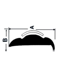 Base pesante per profili parabordi