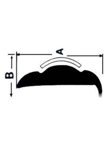 Base pesante per profili parabordi