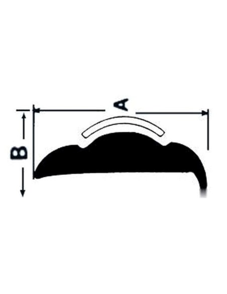 Base pesante per profili parabordi