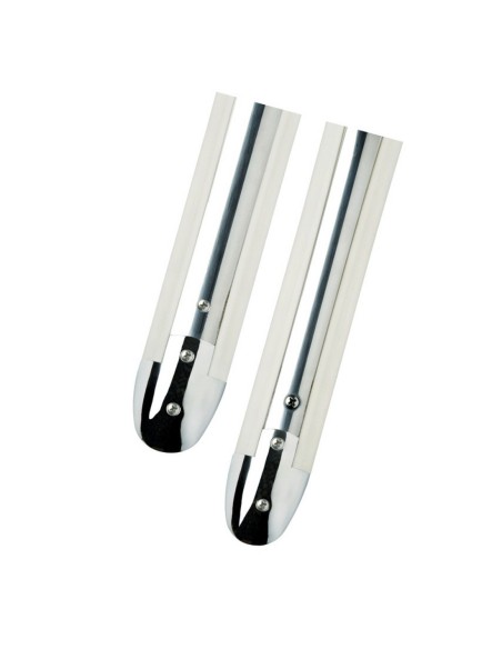 Terminale parabordo per profili a C e mandorla