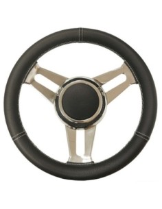 Volante con razze in acciaio inox