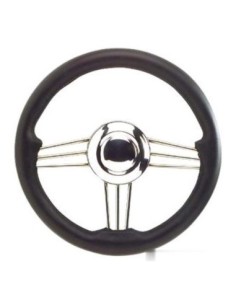 Volante con struttura in Acciaio Inox lucidato a specchio