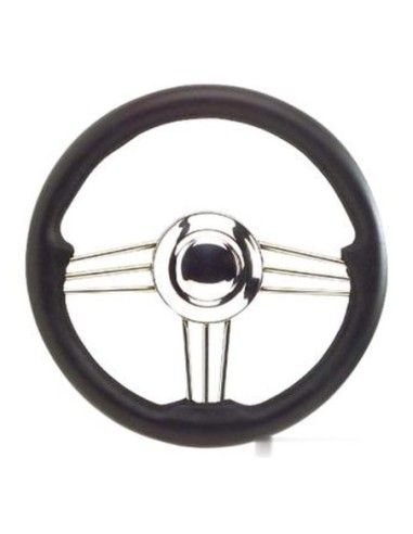 Volante con struttura in Acciaio Inox lucidato a specchio