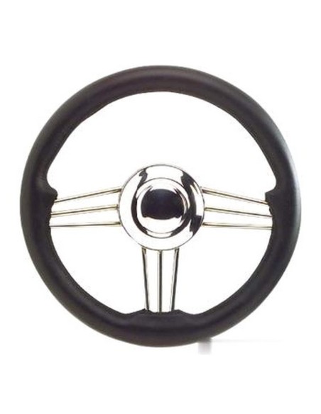 Volante con struttura in Acciaio Inox lucidato a specchio