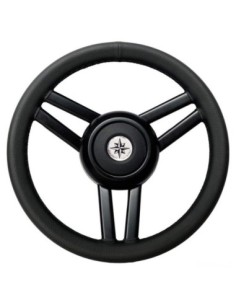 Volante Ghost razze pelle nera