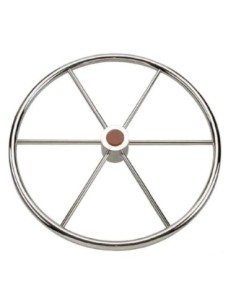 Timone ruota inox razze