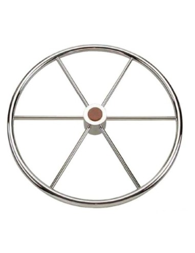 Timone ruota inox razze