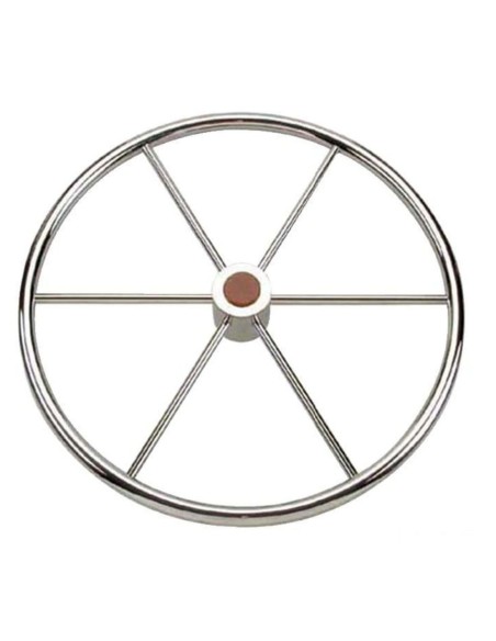 Timone ruota inox razze
