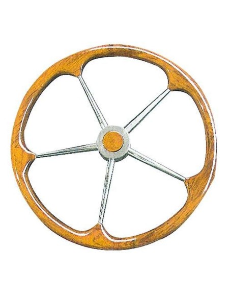 Timone inox teak