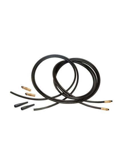 Kit 2 tubi flessibili rinforzati raccordati ad una estremità