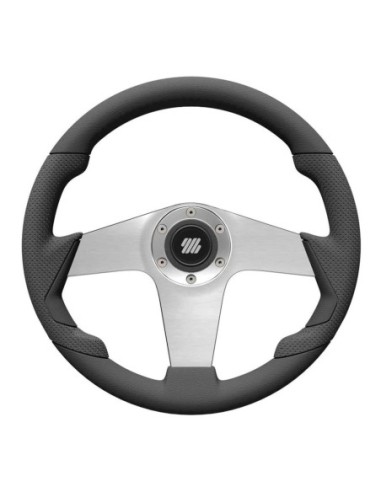 Volante UFLEX Pianosa nero razze argento