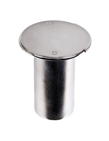 Boccola incasso palo carbonio con coperchio rotante