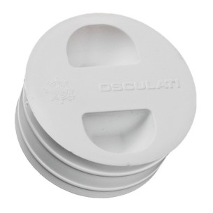 Plug white plastic
