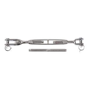 Tenditore sartiame cannula aperta cavo